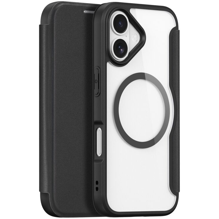 Чехол-книжка DUX DUCIS Skin X Pro Magnetic для Apple iPhone 17 - Black: фото 1 из 13