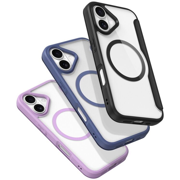 Чехол-книжка DUX DUCIS Skin X Pro Magnetic для Apple iPhone 17 - Black: фото 3 из 13
