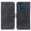 Чехол-книжка KHAZNEH Retro Wallet для Motorola Moto E13 - Black (320115B)