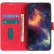 Чохол-книжка KHAZNEH Retro Wallet для Motorola Moto G15 / Moto G05 - Red (372604R). Фото 2 з 7