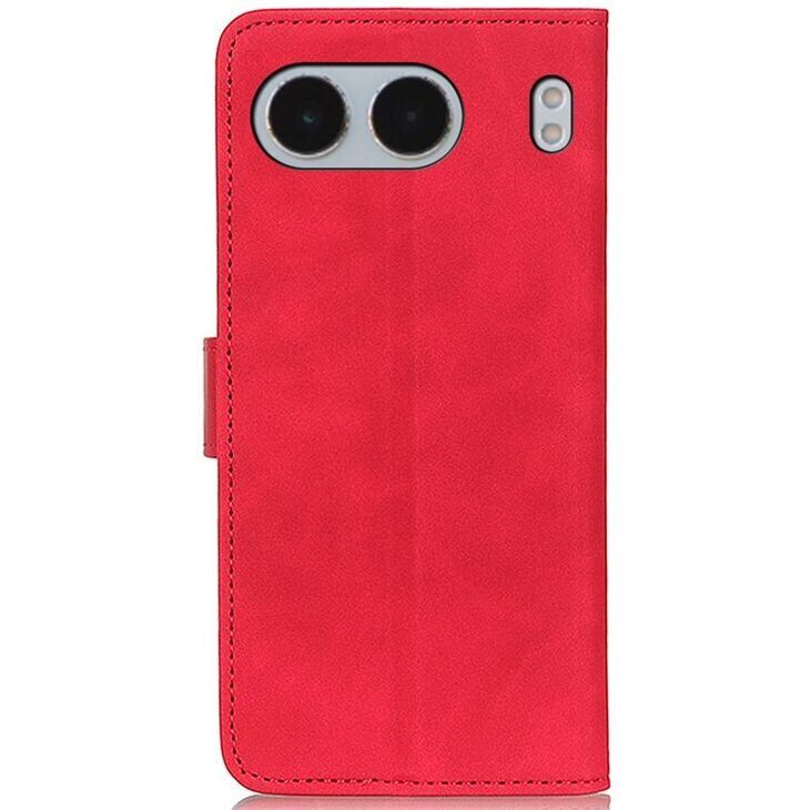 Чехол-книжка KHAZNEH Retro Wallet для OnePlus Nord 4 - Red: фото 5 из 8