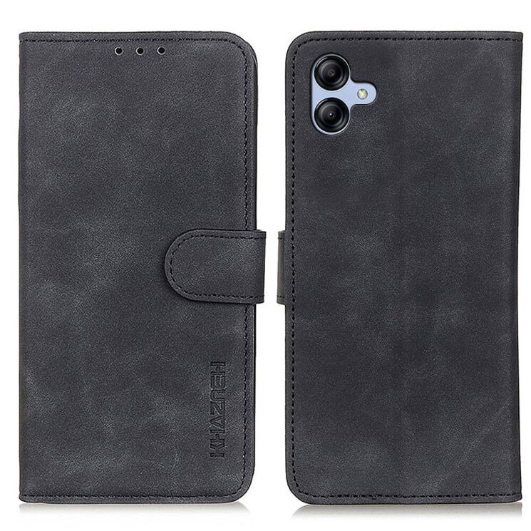 Чохол-книжка KHAZNEH Retro Wallet для Samsung Galaxy A07 (A075) - Black: фото 1 з 8