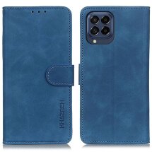 Чохол-книжка KHAZNEH Retro Wallet для Samsung Galaxy M53 (M536) - Blue: фото 1 з 10