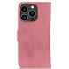 Чехол-книжка KHAZNEH Wallet Cover для Apple iPhone 16 Pro - Pink (360518P). Фото 7 из 9