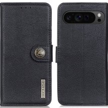Чехол-книжка KHAZNEH Wallet Cover для Google Pixel 9 Pro XL - Black: фото 1 из 8