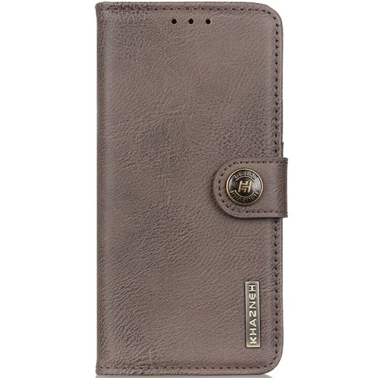 Чехол-книжка KHAZNEH Wallet Cover для Xiaomi Poco F6 - Khaki: фото 7 из 9