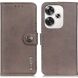 Чехол-книжка KHAZNEH Wallet Cover для Xiaomi Poco F6 - Khaki (355019K). Фото 1 из 9