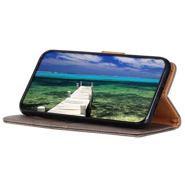 Чехол-книжка KHAZNEH Wallet Cover для Xiaomi Poco F6 - Khaki: фото 3 из 9