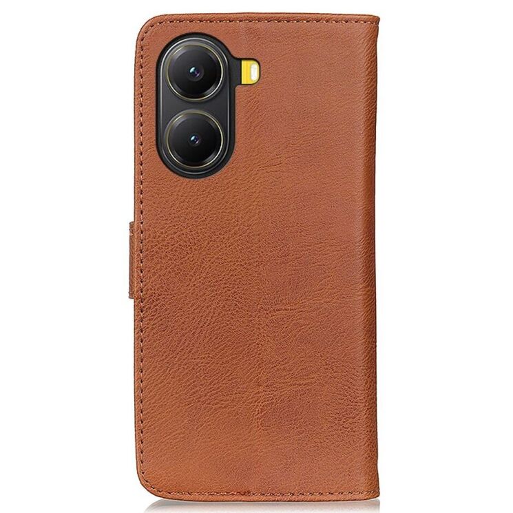 Чехол-книжка KHAZNEH Wallet Cover для Xiaomi Poco X7 Pro - Brown: фото 6 из 9