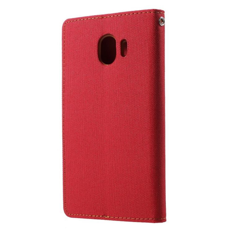 Чехол-книжка MERCURY Canvas Diary для Samsung Galaxy J4 2018 (J400) - Red: фото 3 из 6