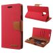 Чехол-книжка MERCURY Canvas Diary для Samsung Galaxy J4 2018 (J400) - Red (149642R). Фото 2 из 6