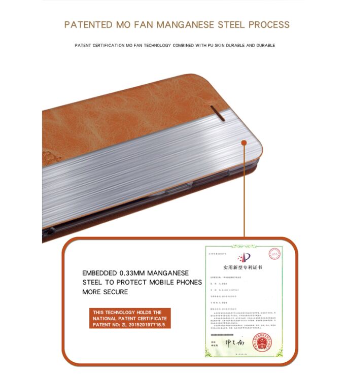 Чехол-книжка MOFI Vintage Series для Xiaomi Redmi 6 Pro / Mi A2 Lite - Blue (149936L) Чехол-книжка MOFI Vintage Series для Xiaomi Redmi 6 Pro / Mi A2 Lite - Blue: фото 7 из 9