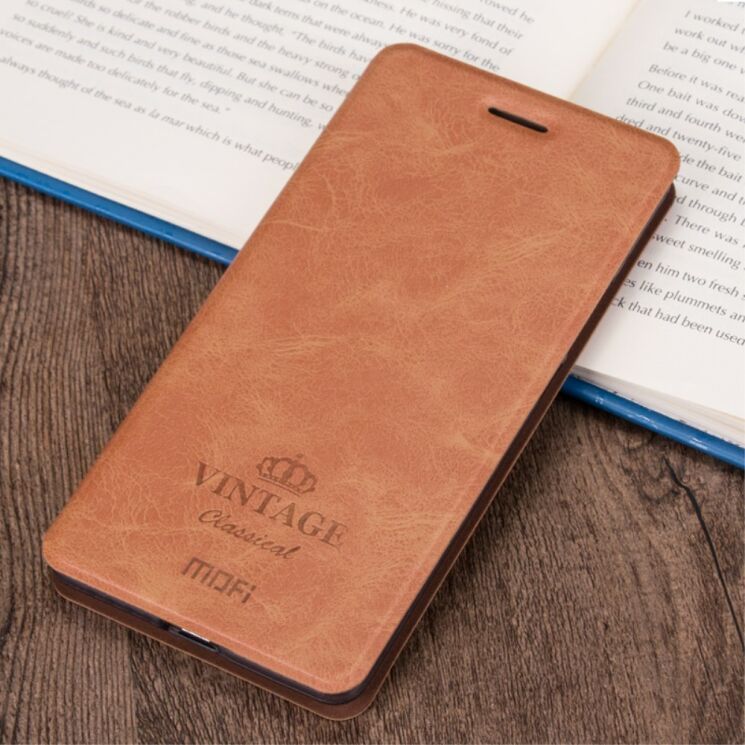 Чехол-книжка MOFI Vintage Series для Xiaomi Redmi 6 Pro / Mi A2 Lite - Brown (149936Z) Чехол-книжка MOFI Vintage Series для Xiaomi Redmi 6 Pro / Mi A2 Lite - Brown: фото 1 из 9