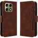 Чохол-книжка з кишеньками Deexe Wallet Stand для Motorola Edge 70 Pro - Brown (412003Z). Фото 1 з 15