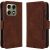 Чохол-книжка з кишеньками Deexe Wallet Stand для Motorola Edge 70 Pro - Brown: фото 1 з 15
