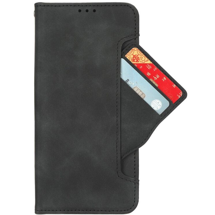 Чехол-книжка с карманами Deexe Wallet Stand для OPPO Reno 15 - Black (405701B) Чехол-книжка с карманами Deexe Wallet Stand для OPPO Reno 15 - Black: фото 6 из 7