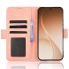 Чехол-книжка с карманами Deexe Wallet Stand для OPPO Reno 15 F/FS - Pink (405817P). Фото 4 из 15