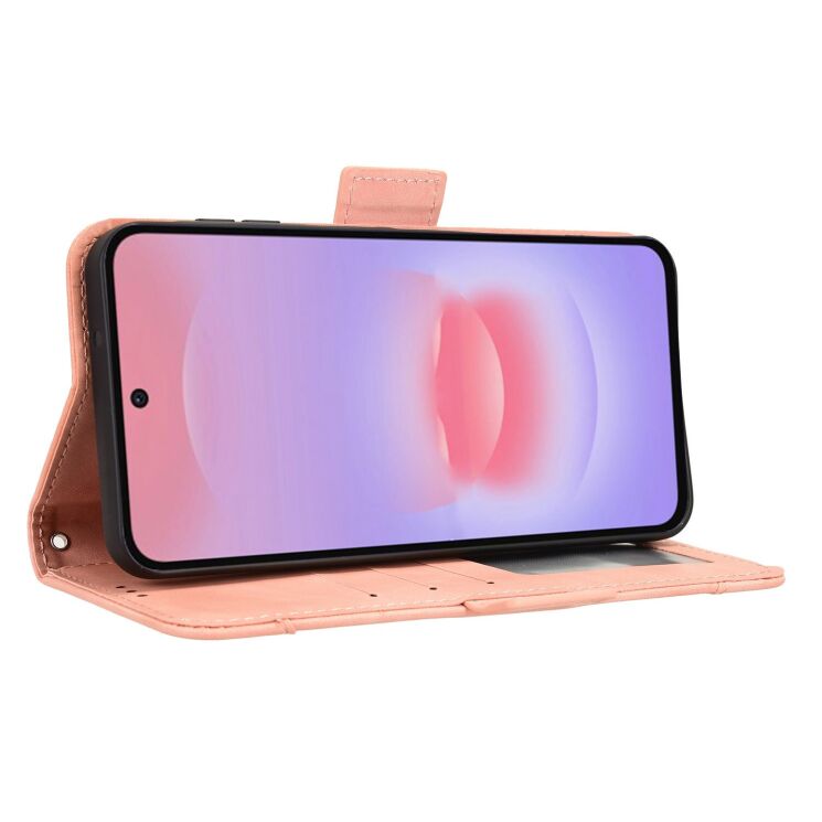 Чехол-книжка с карманами Deexe Wallet Stand для Samsung Galaxy A27 (A276) - Pink (408613P) Чехол-книжка с карманами Deexe Wallet Stand для Samsung Galaxy A27 (A276) - Pink: фото 6 из 15