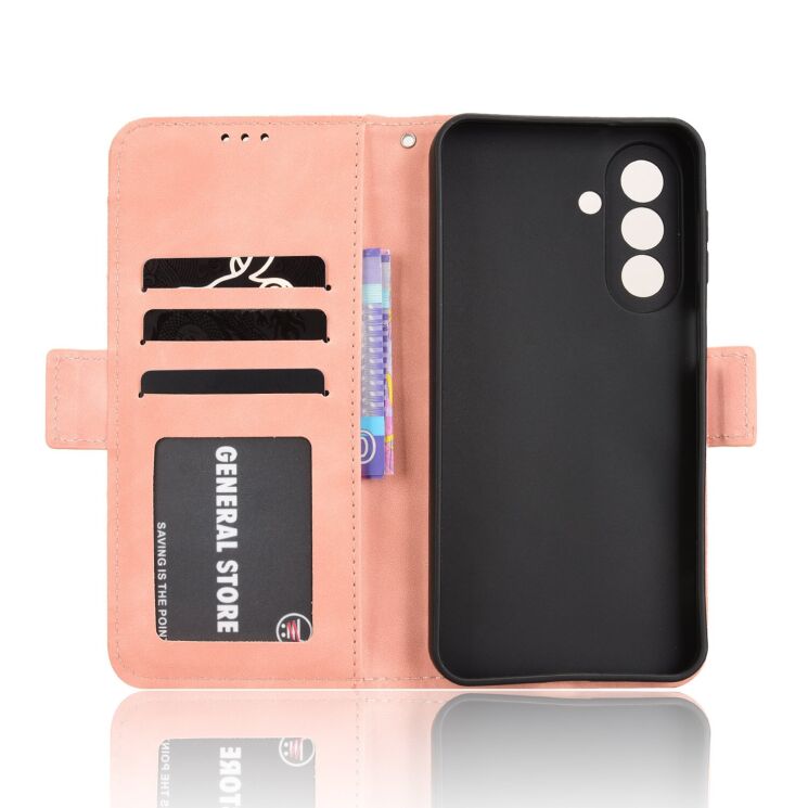 Чехол-книжка с карманами Deexe Wallet Stand для Samsung Galaxy A27 (A276) - Pink (408613P) Чехол-книжка с карманами Deexe Wallet Stand для Samsung Galaxy A27 (A276) - Pink: фото 4 из 15