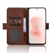 Чохол-книжка з кишеньками Deexe Wallet Stand для Xiaomi Redmi Note 17 Pro Plus - Brown (430602Z). Фото 5 з 8
