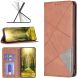 Чохол-книжка з кишеньками UniCase Geometric Pattern для Infinix Smart 20 - Brown (411207Z). Фото 4 з 10