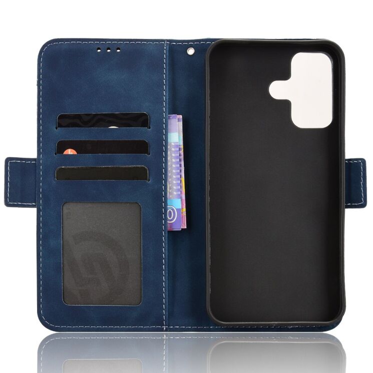 Чохол-книжка з кишеньками Deexe Wallet Stand для Xiaomi Poco X8 - Blue: фото 4 з 15