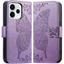 Чехол-книжка с рисунком UniCase Butterfly Pattern для OPPO Reno 15 - Light Purple: фото 1 из 9