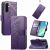 Чехол-книжка с рисунком UniCase Butterfly Pattern для Samsung Galaxy A27 (A276) - Dark Purple: фото 1 из 8