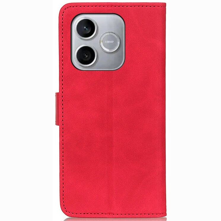 Чехол-книжка с застежкой KHAZNEH Retro Wallet для Honor 600 Lite - Red: фото 4 из 8