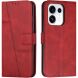 Чехол-книжка с застежкой UniCase Jet Cover для OPPO Reno 16 F/FS - Red (413404R). Фото 1 из 10