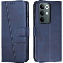 Чохол-книжка з застібкою UniCase Jet Cover для Realme C100i - Blue: фото 1 з 10