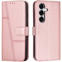 Чохол-книжка з застібкою UniCase Jet Cover для Samsung Galaxy S26 (S942) - Rose Gold: фото 1 з 10