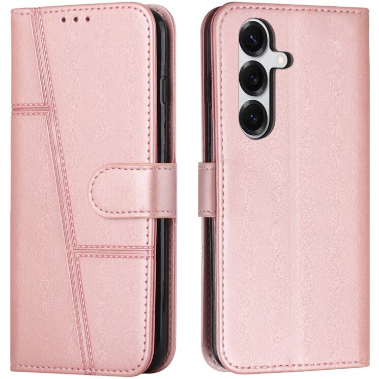 Чохол-книжка з застібкою UniCase Jet Cover для Samsung Galaxy S26 (S942) - Rose Gold: фото 1 з 10