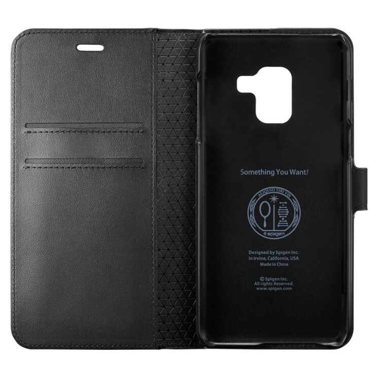 Чехол-книжка Spigen SGP Wallet S для Samsung Galaxy A8 (A530) - Black: фото 4 из 8