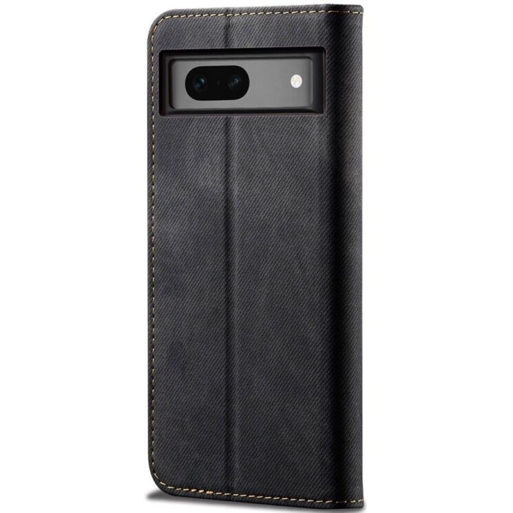 Чехол-книжка UniCase Jeans Wallet для Google Pixel 7a - Black: фото 6 из 6