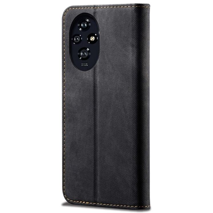 Чехол-книжка UniCase Jeans Wallet для Honor 200 - Black: фото 6 из 6