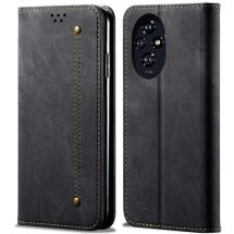 Чехол-книжка UniCase Jeans Wallet для Honor 200 - Black: фото 1 из 6