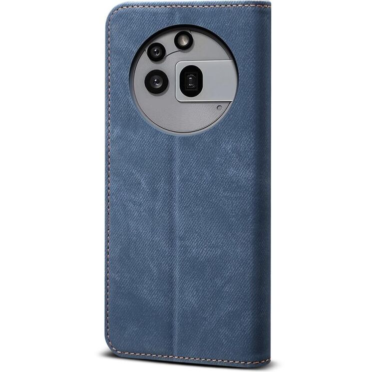 Чохол-книжка UniCase Jeans Wallet для Nothing Phone (3a) Pro - Blue: фото 6 з 6