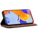 Чехол-книжка UniCase Jeans Wallet для Xiaomi Redmi Note 14 5G - Coffee (373301C). Фото 3 из 9