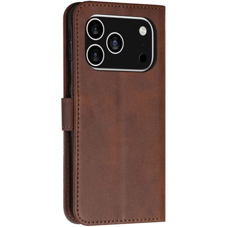 Чохол-книжка UniCase Jet Cover для Apple iPhone 17 Pro - Brown: фото 5 з 11