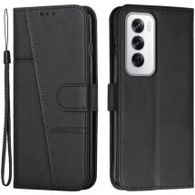 Чехол-книжка UniCase Jet Cover для OPPO Reno 12 - Black: фото 1 из 10