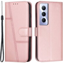 Чехол-книжка UniCase Jet Cover для Realme C65 - Rose Gold: фото 1 из 10