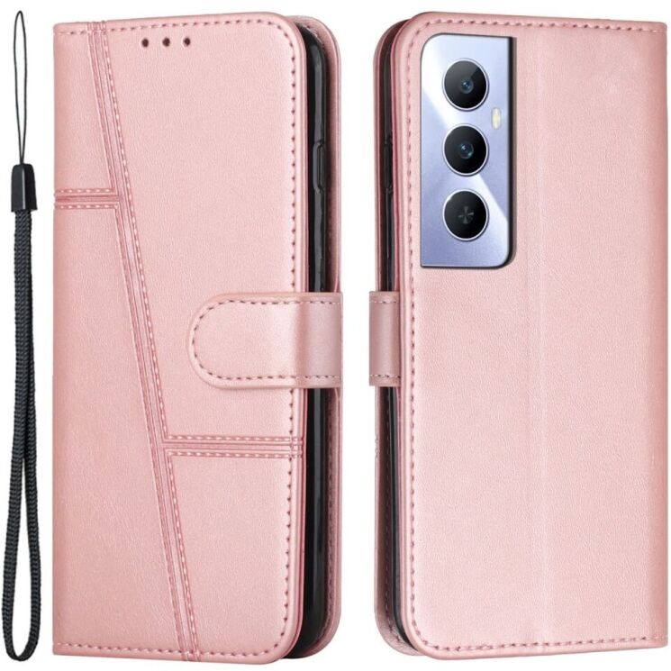 Чохол-книжка UniCase Jet Cover для Realme C65 - Rose Gold: фото 1 з 10