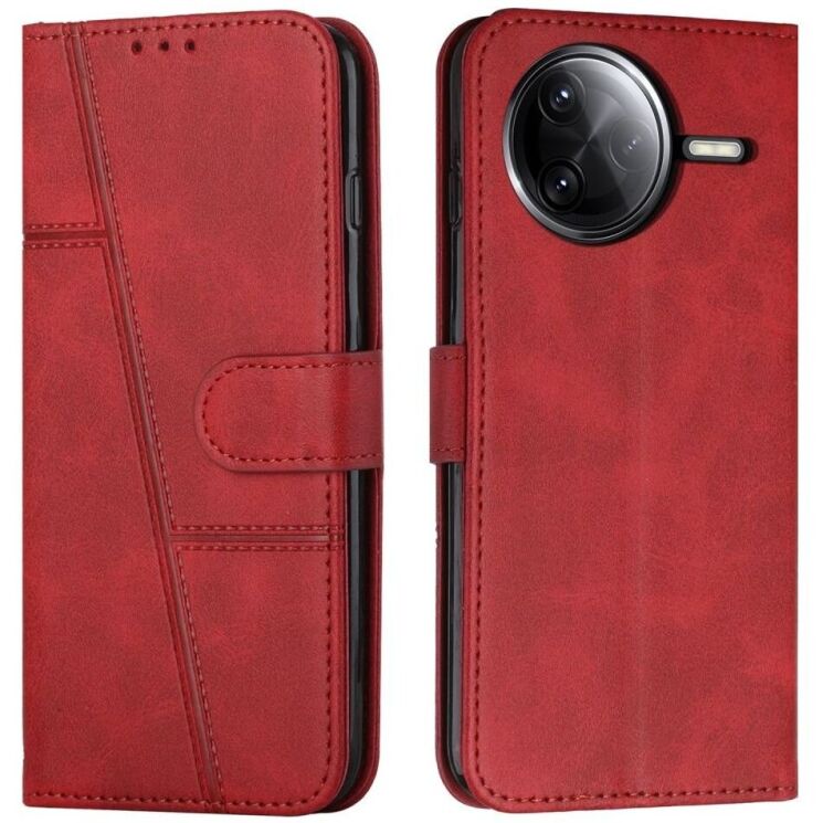 Чохол-книжка UniCase Jet Cover для Xiaomi Poco F7 Pro / Poco F7 Ultra - Red: фото 1 з 10