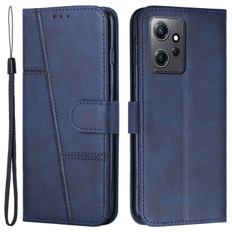 Чехол-книжка UniCase Jet Cover для Xiaomi Redmi Note 12 - Sapphire: фото 1 из 11