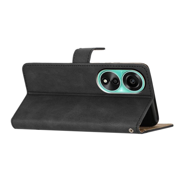 Чехол-книжка UniCase Pluto Cover для OPPO A18 / A38 - Black: фото 4 из 7