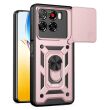 Чехол с защитой камеры Deexe Armor Shield для ZTE Blade A56 - Rose Gold (391119RG)