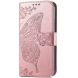 Чехол UniCase Butterfly Pattern для Motorola Moto E40 - Rose Gold (302526RG). Фото 3 из 10