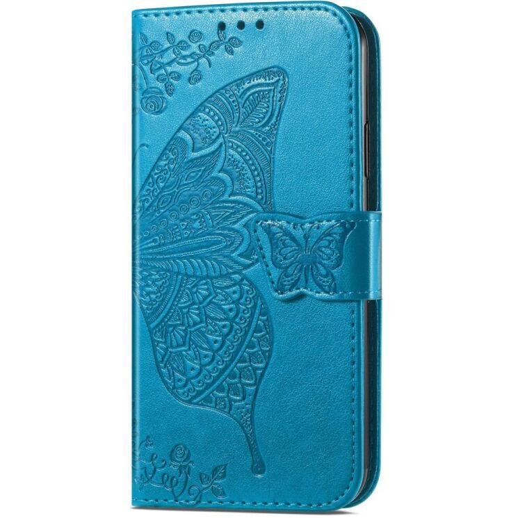 Чохол UniCase Butterfly Pattern для Nothing CMF Phone 1 - Blue: фото 6 з 9