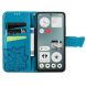 Чохол UniCase Butterfly Pattern для Nothing CMF Phone 1 - Blue (370938L). Фото 2 з 9